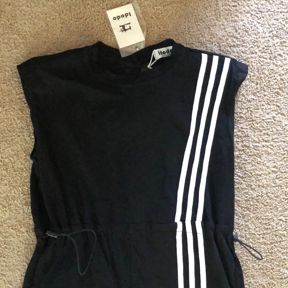 Black sport jumpsuit - Picture 2 of 7